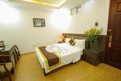 Chambre double Deluxe — Bạch Dương Hotel Hà Nội
