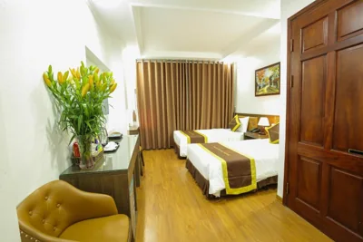 Chambre standard avec lits jumeaux — Bạch Dương Hotel Hà Nội